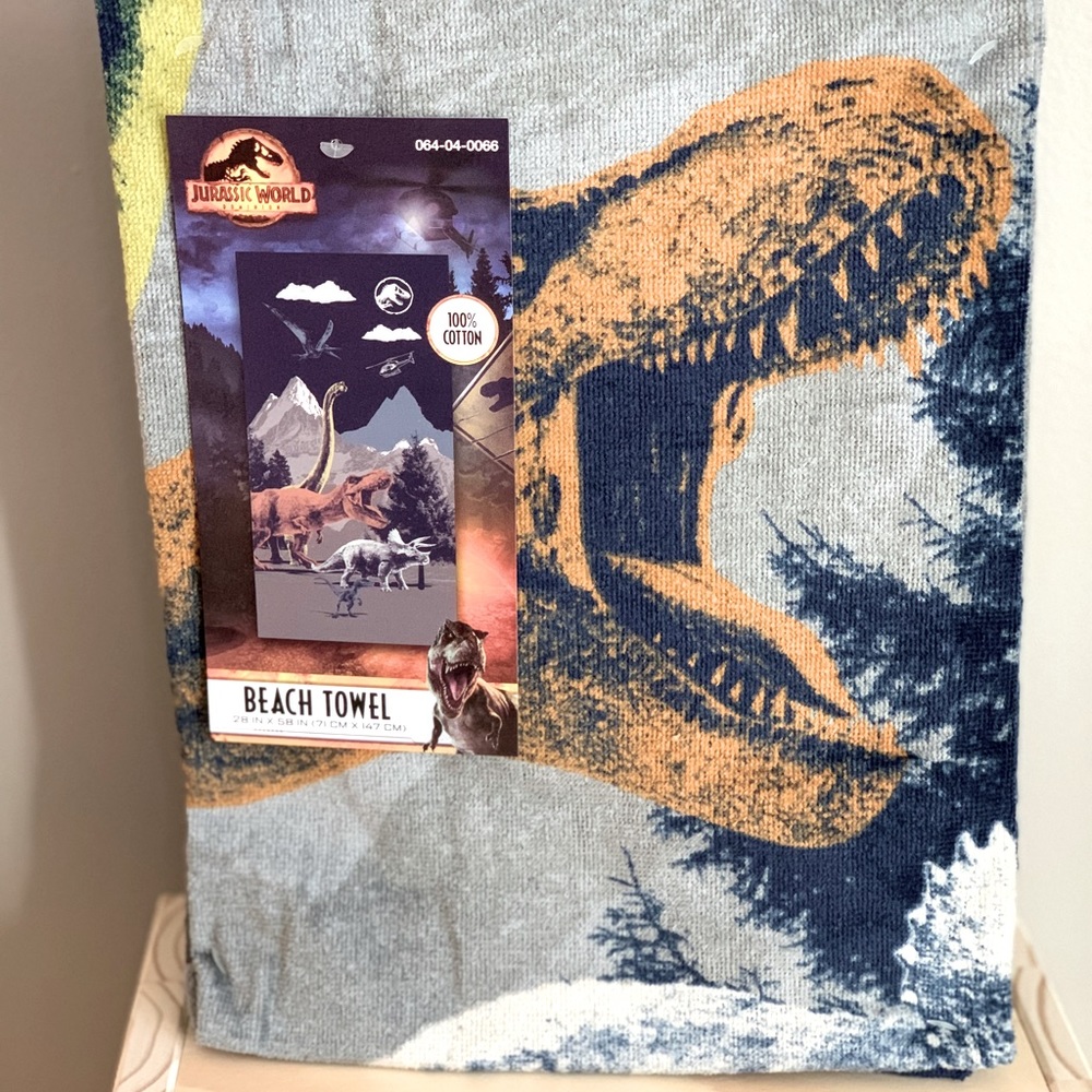 Jurassic World Beach Towel